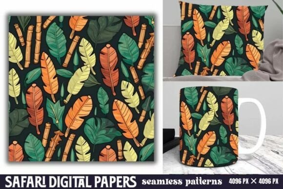 Download Safari Digital Papers Pattern - Pattern Collection