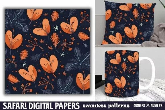Download Safari Digital Papers Pattern - Pattern Collection