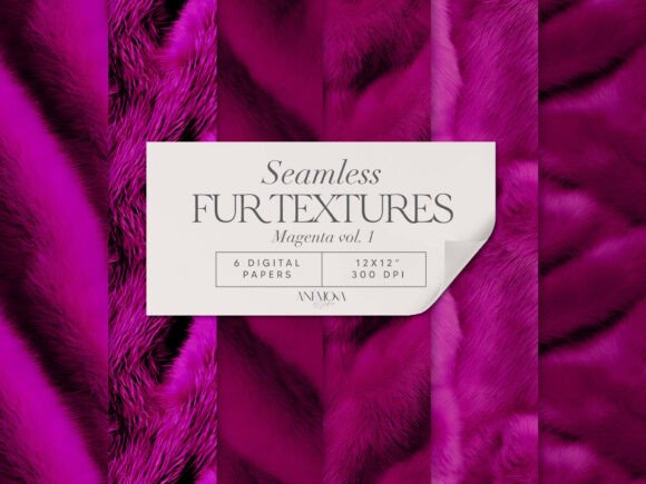 Download Magenta Fur Texture Pattern Pack - Pattern Collection