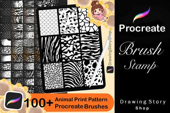 Download 100 Animal Print Pattern Procreate Brush - Pattern Collection