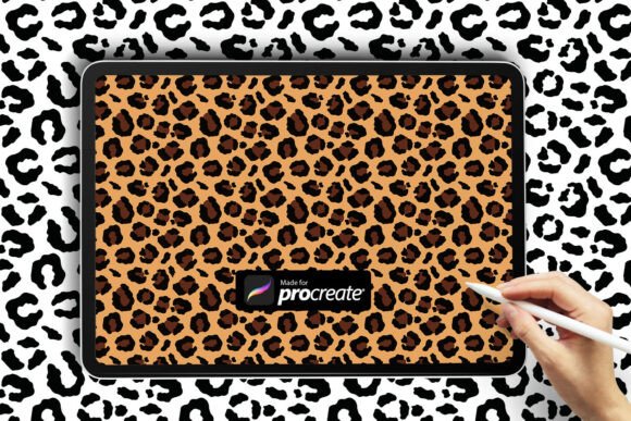 Download Leopard Print Pattern Procreate Brush - Pattern Collection