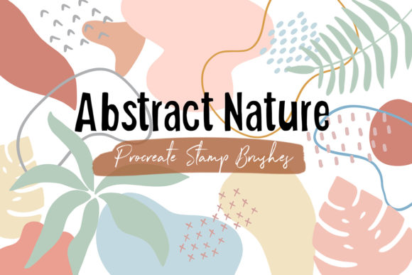 Download Procreate Stamp Brush - Abstract Nature - Abstract Collection