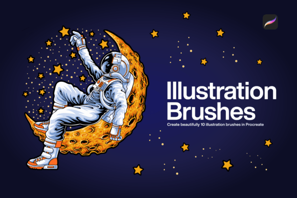Download 10 Illustration Brushes Procreate - Illustration Collection