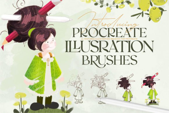 Download ILLUSTRATION BRUSHES: PROCREATE - Illustration Collection