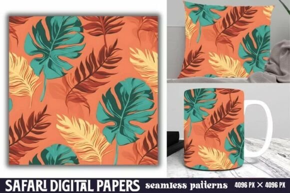 Download Safari Digital Papers Pattern - Pattern Collection